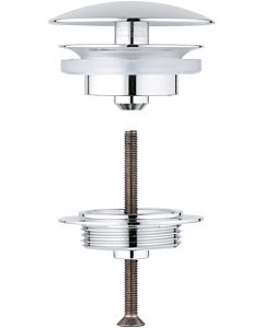 Grohe drain valve 65808000 chrome, 11/4 &quot;, for washbasin without overflow