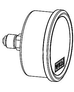 Grünbeck Bourdon tube Manometer 89929085 Type 213.53