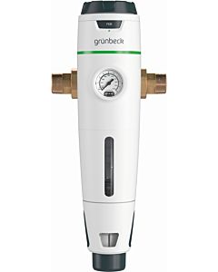 Grünbeck PureliQ RD25 backwash filter 101375,  1" AG, with pressure reducer