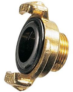 HAAS quick coupling 2265 brass, 2000 &quot;AG, for 3/4&quot; tap, with AG