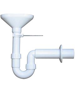 HAAS funnel siphon 3015 DN 50, leakage water, condensate water, drain