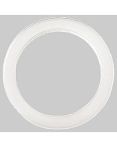 HAAS water meter gasket 6118 23x29x2mm, 3/4 &quot;, for cold water, white