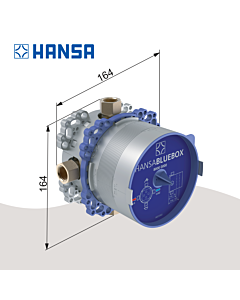 Hansa Hansabluebox Grundeinheit 80000000 UP Einbaukörper 1/2", ohne Vorabsperrung