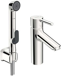 Hansa Hansavantis 52682267 with functional spray, without pop-up waste, projection 114mm, chrome