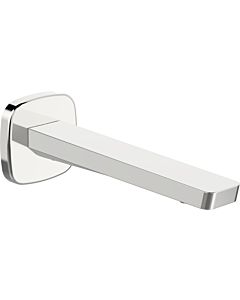 Hansa Hansastela spout 57241000 chrome, rounded rose, wall mounting, projection 187mm