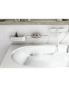 hansgrohe Set de bain WallStoris 27966700 en plastique, blanc mat