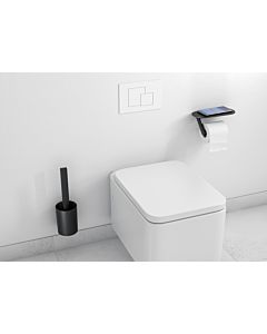 hansgrohe WallStoris toilet set 27969670 made of plastic, matt black
