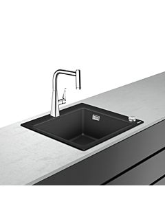 hansgrohe Select sink combination 43212000 560 x 510 mm, with sBox, 2000 main bowl, chrome
