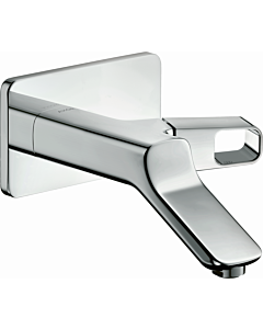 hansgrohe Waschtisch Armatur Axor Urquiola 1102600 Unterputz, Wandmontage, mit Ablaufgarnitur, chrom