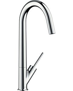 hansgrohe Axor Starck kitchen faucet 12801000 with swivel spout, chrome