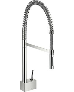 hansgrohe Axor Starck kitchen faucet 12803000 swiveling spout 360 degrees, chrome