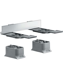 hansgrohe Axor adapter set 42870800 stainless steel look