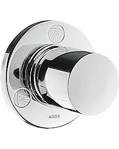 hansgrohe Trio/Quattro final assembly set 38933340 concealed shut-off and diverter valve, brushed black chrome