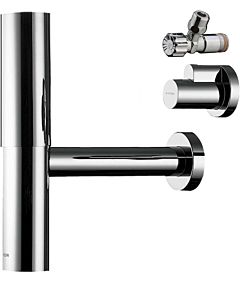 hansgrohe Flowstar design siphon set 51304800 G 2000 2000 /4, stainless steel optic