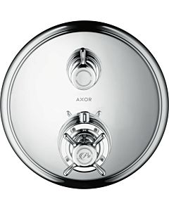 hansgrohe Axor Montreux Fertigmontageset 16820000 Unterputz-Thermostat, mit Ab/Umstellventil, chrom