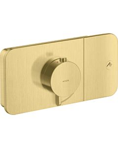 hansgrohe Axor One Fertigmontageset 45711950 Unterputz-Thermostatmodul, 1 Verbraucher, brushed brass