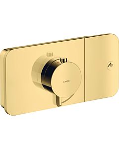 hansgrohe Axor One Fertigmontageset 45711990 Unterputz-Thermostatmodul, 1 Verbraucher, polished gold optic