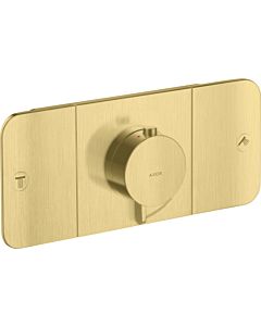 hansgrohe Axor One Fertigmontageset 45712950 Unterputz-Thermostatmodul, 2 Verbraucher, brushed brass