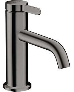 hansgrohe Axor One wash basin mixer 48001330 projection 130mm, non-closable waste fitting, polished black chrome