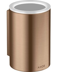 hansgrohe Axor Zahnbecher 42804310 d= 76x114mm, Wandmontage, brushed red gold
