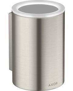 hansgrohe Axor tooth cup 42804800 d= 76x114mm, wall mounting, stainless steel optic