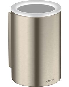 hansgrohe Axor tooth cup 42804820 d= 76x114mm, wall mounting, brushed nickel