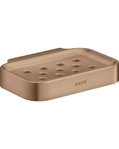 hansgrohe Axor Seifenschale 42805310 127x90mm, Wandmontage, brushed red gold