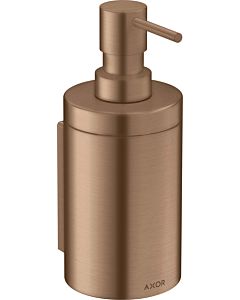 hansgrohe Axor Lotionspender 42810310 d= 76x182mm, Wandmontage, brushed red gold