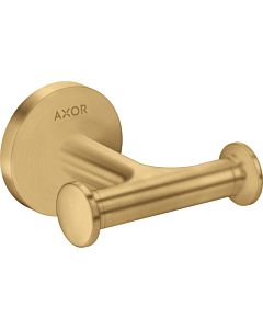 hansgrohe Axor hand tuck hook 42812250 double, wall mounting, brushed gold optic