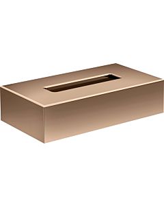hansgrohe Axor facial tissue box 42873300 265x145mm, wall mounting, polished red gold