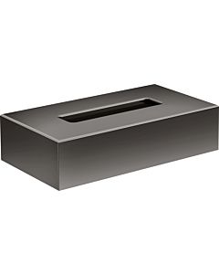 hansgrohe Axor Kosmetiktuchbox 42873330 265x145mm, Wandmontage, polished black chrome
