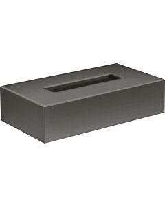 hansgrohe Axor facial tissue box 42873340 265x145mm, wall mounting, brushed black chrome