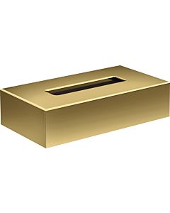hansgrohe Axor Kosmetiktuchbox 42873990 265x145mm, Wandmontage, polished gold optic