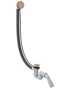 hansgrohe Flexaplus complete set 58318310 waste and overflow set, brushed red gold