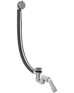 hansgrohe Flexaplus complete set 58318330 waste and overflow set, polished black chrome