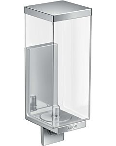 hansgrohe Axor Universal Rectangular lotion dispenser 42610000 Glass, wall mount, chrome