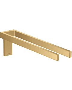 hansgrohe Axor towel holder 42622250 380mm, two-armed, fixed, brushed gold optic