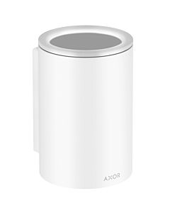 hansgrohe Axor tooth cup 42804700 d= 76x114mm, wall mounting, matt white