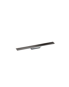 hansgrohe Drain shower channel 42520340 700mm, ready-made set, free in the room, brushed black chrome