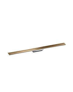 hansgrohe Drain shower channel 42523140 1000mm, ready-made set, free in space, brushed bronze