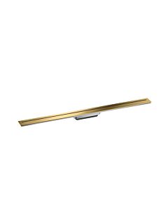 hansgrohe Drain shower channel 42523990 1000mm, ready-made set, free in space, polished gold optic