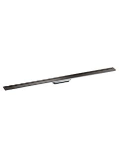 hansgrohe Drain shower channel 42524340 1200mm, ready-made set, free in the room, brushed black chrome