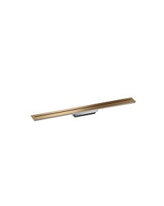 hansgrohe Drain shower channel 42526140 800mm, ready-made set, for wall mounting, brushed bronze