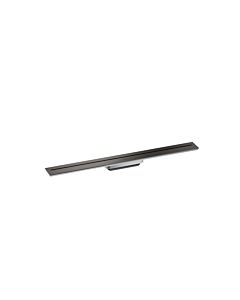 hansgrohe Drain shower channel 42526340 800mm, ready-made set, for wall mounting, brushed black chrome