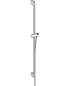 hansgrohe Unica rail 24401000 90 cm, with push hand shower holder, shower hose, chrome