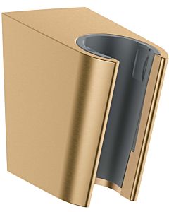 hansgrohe Porter shower holder 28331140 fixed holding position, made of plastic, brushed bronze