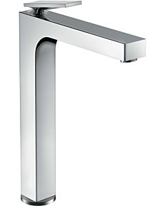 hansgrohe Axor Citterio basin mixer 39021000 projection 200mm, for wash bowl, with waste set, lever handle, chrome