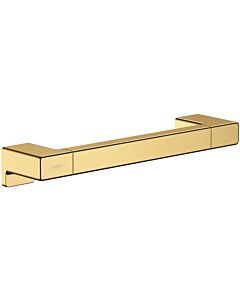 hansgrohe handrail 41744990 length 348mm, wall mounting, metal, polished gold optic