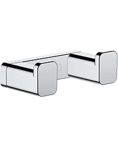 hansgrohe AddStoris double hook 41755000 wall mounting, metal, chrome