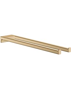 hansgrohe AddStoris towel holder 41770140 length 445mm, two arms, wall mounting, metal, brushed bronze